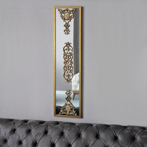 Lidyana Hub Wall Mirror - Gold