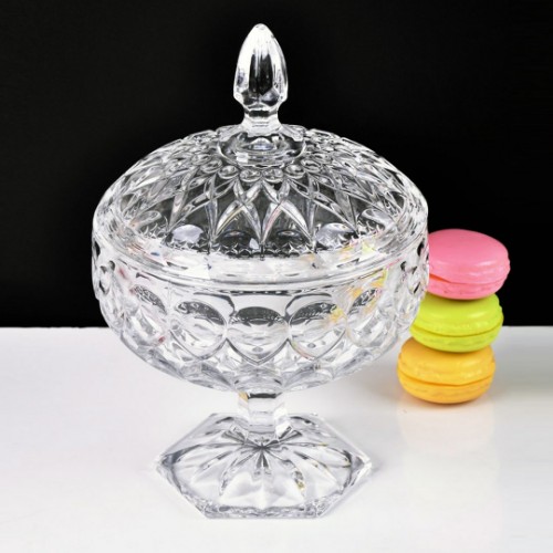 Picture of Casandra Long Glass Sugar Bowl - Model A