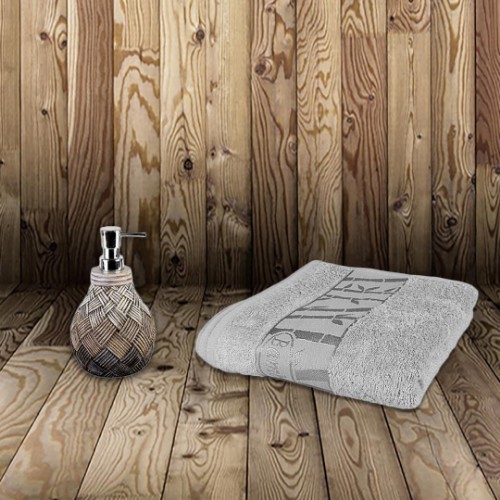 Picture of Matmazel Bamboo Face Towel 50x90 - Grey