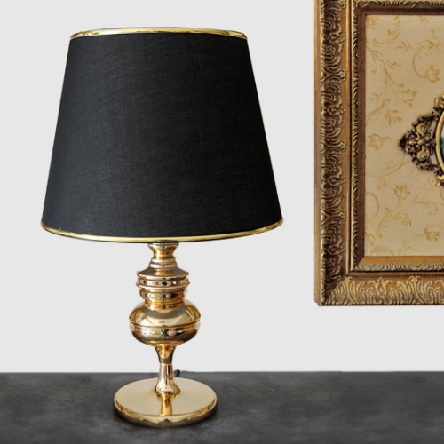Picture of Lampshade Modern - Black Gold 