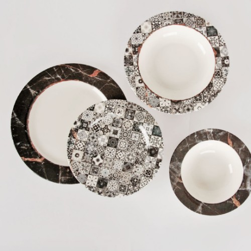 Picture of Grace 24 Pieces Porcelain Dinnerware Set