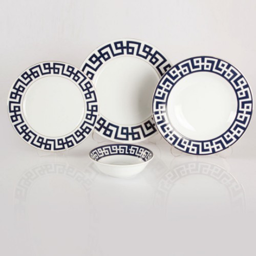 Picture of Kufi 24 Pieces  Porcelain Dinnerware Set