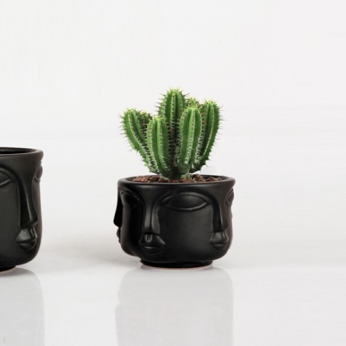 Picture of Havelka Decorative Pot Small Size - Black