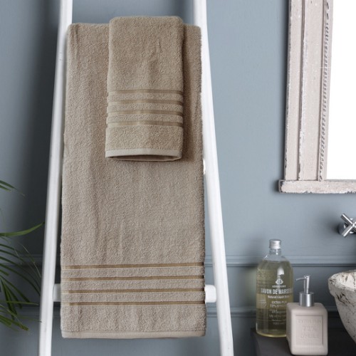 Picture of Matmazel Fourway Towels Bathroom Set - Cream