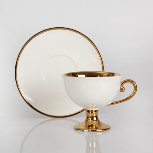 Picture of Victoria Cup Porcelain Turkish Coffee Set - White
