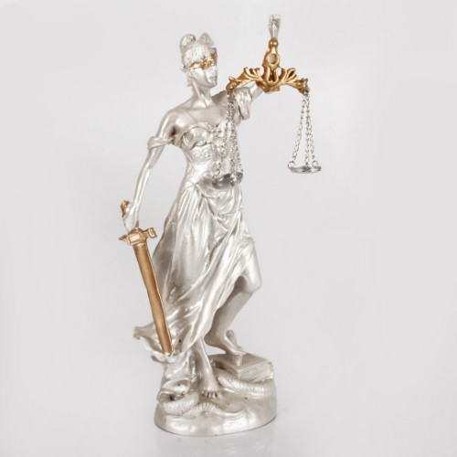 Picture of Justice Biblo - White