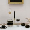Picture of Glore Crystal Glasses Sets 31 Pieces - Black