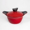 Picture of Anthony Cast Iron Deep Pot 24cm - Red
