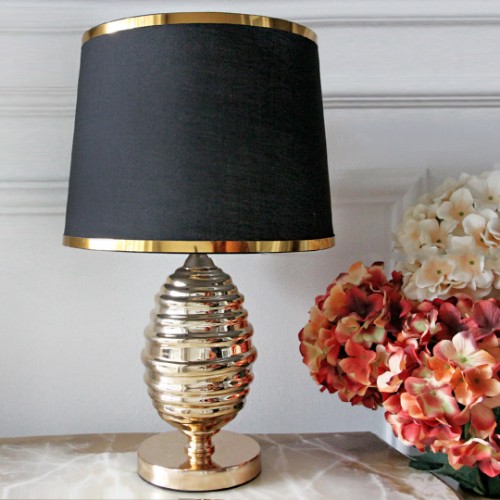 Picture of Lampshade Angel - Black Gold