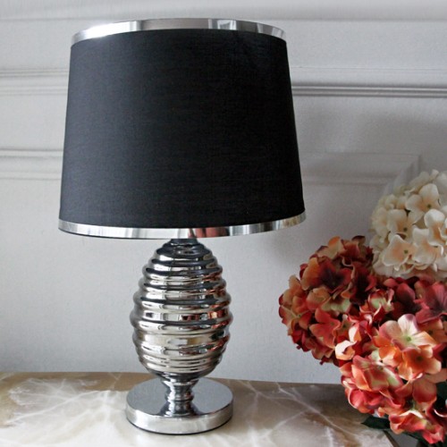 Picture of Lampshade Angel - Black Silver