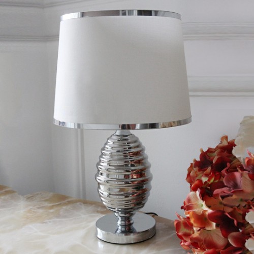 Picture of Lampshade Angel - White Silver