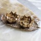 Picture of Lotus Candle Holder - Gold