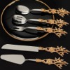 Picture of Japanese Rose Food Tongs Set of 5