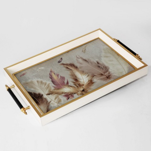 Picture of Courtly Cream Tray- MT2009-4