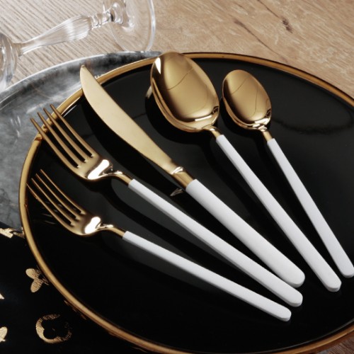 Picture of Royal Mademoiselle Vogue Flatware Set 30 Pieces - White