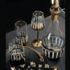 Picture of Piano Gold Glasses Set of 19 Pieces