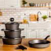 Picture of Amboss Kuvarz Casting Cookware Set of 7 - Black