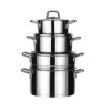 Picture of Amboss Diamond Cookware Set of 8 - Silver