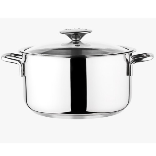 Picture of Amboss Cool Deep Pot Steel Covered - 24x14 cm