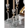 Picture of Joseph Crystal Candle Holder Set of 3 Twisted - Gold