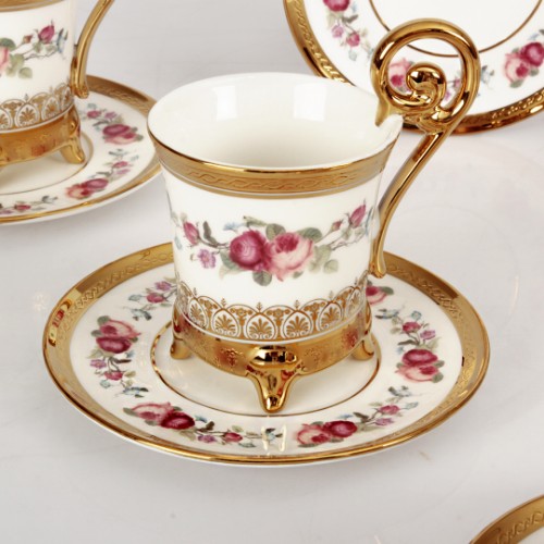 Picture of Sophia Porcelain Turkish Coffee Set of 6