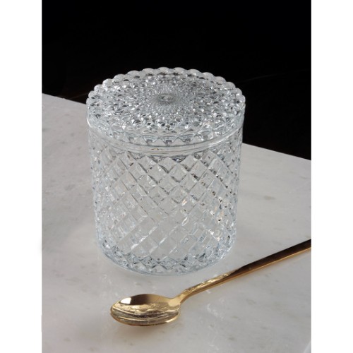 Picture of Craft Crystal Glass Sugar Bowl