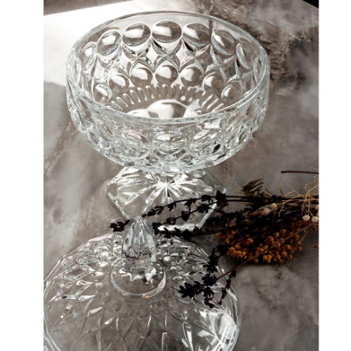 Picture of Craft Sugar Bowl With Crystal Glass Legs