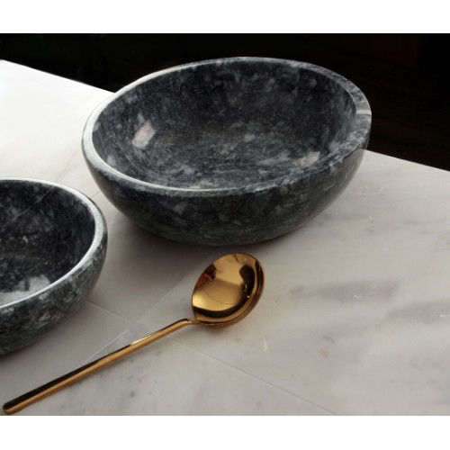 Picture of Madlen Black Marble Decorative Bowl - Big Size 