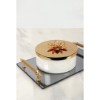 Resim Pierre Lotus Beyaz Mermer Kapaklı Kutu - 10x6 cm