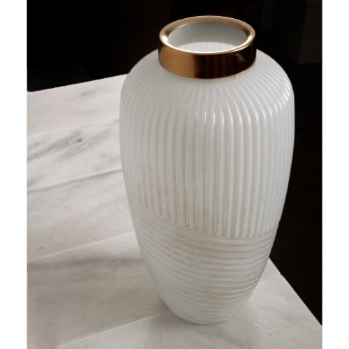 Picture of Bonita Glass Vase White - Big Size 