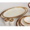 Picture of Marguerite Porcelain Oval Plate Set of 4