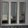 Picture of Mira Wall Mirror Set of 3 - Gold