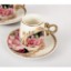 Picture of Floral Porcelain Turkish Coffee Set of 6 - Lorenta