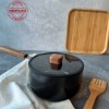 Picture of Bien Nonstick Cast Iron Sauce Pot 18 cm - Black