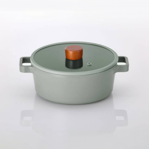 Picture of Fika Nonstick Cast Iron Pot 24 cm - Gray