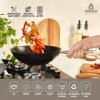 Resim Amboss Dark Granit Wok Tava 28 cm