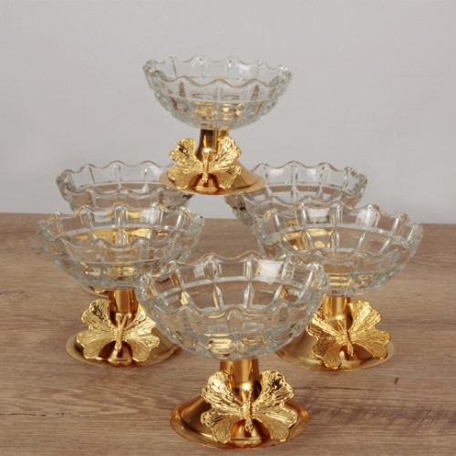 Picture of Butterfly Motif Serving Bowl Set of 6 