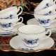 Picture of Blue Garden Porcelain Turkish Coffee Set of 6