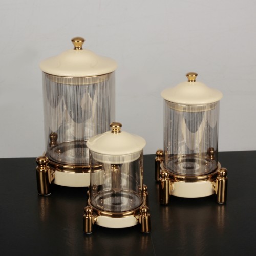 Picture of Mabeyn Cream Jar Set of 3