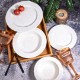 Picture of Cream Decor 24 Pieces Porcelain Dinnerware Set