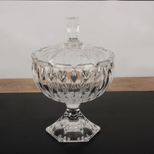 Picture of Victory Sugar Bowl With Crystal Glass Legs - Big Size