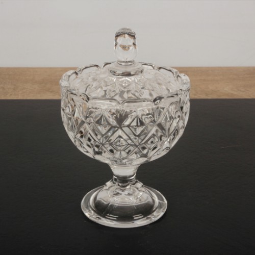 Picture of Shine Sugar Bowl With Crystal Glass Legs - Small Size