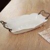 Picture of Rose Rectangle Serving Plate - Small Size 