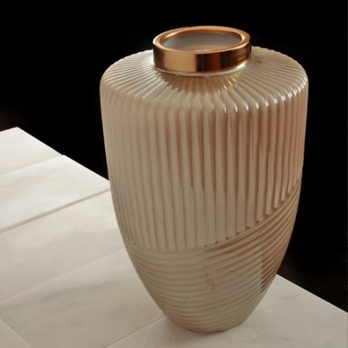 Picture of Clara Glass Vase Honey - Big Size 